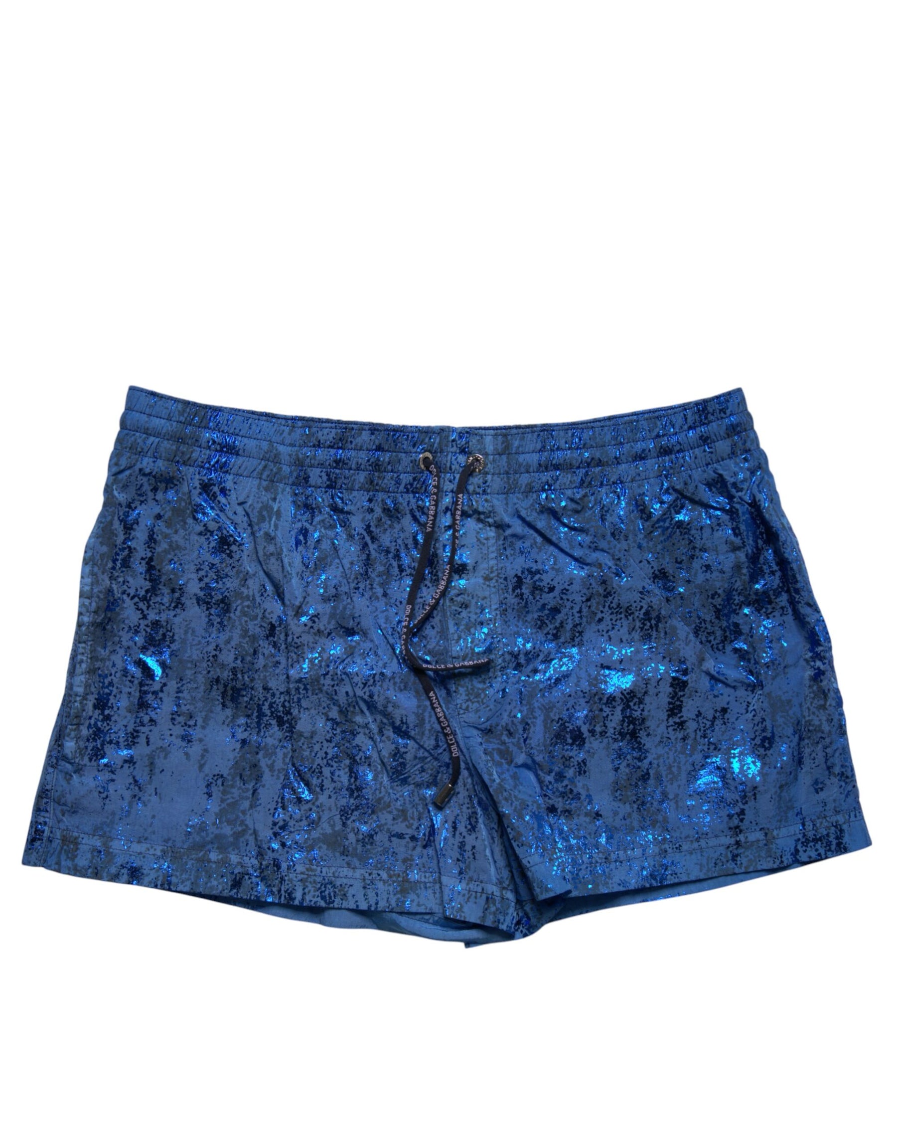 Dolce & Gabbana Blue Nylon Beachwear Swim Shorts 2Pc Swimwear | Regal Royce