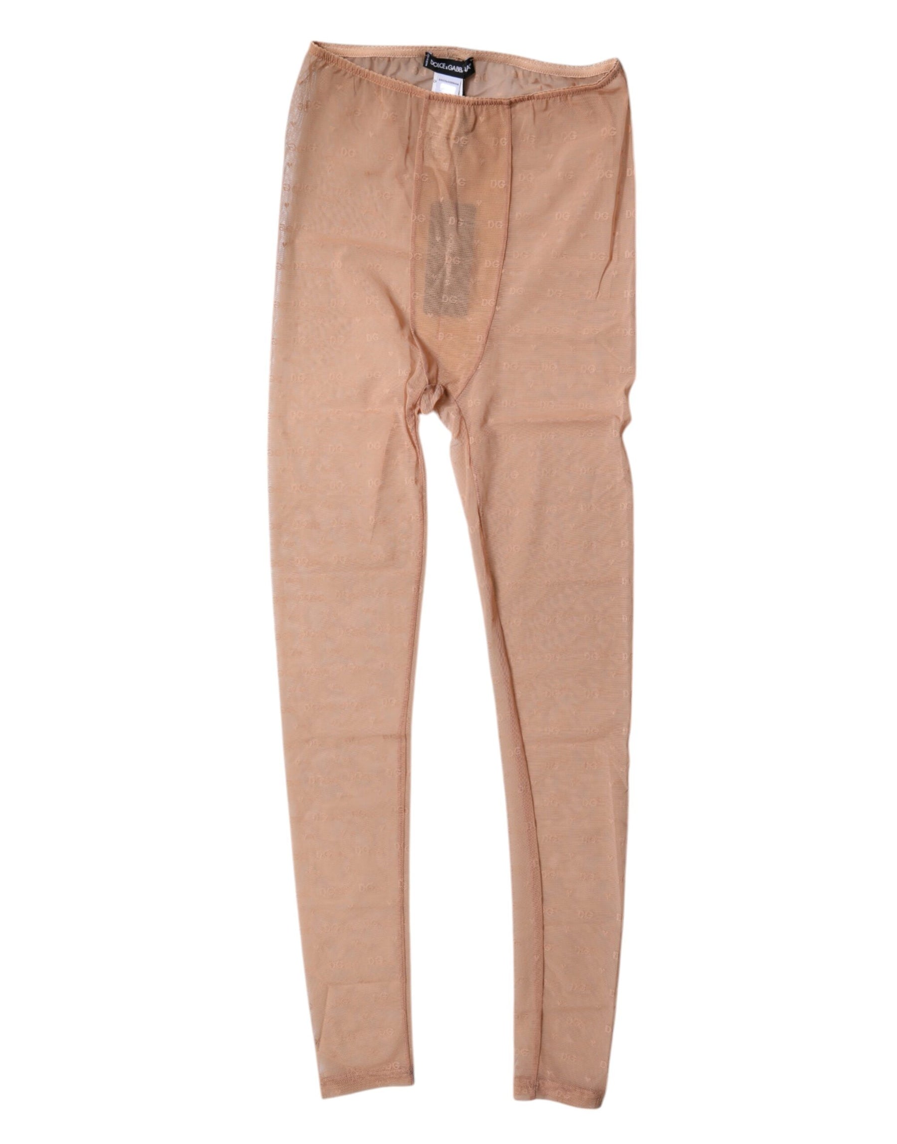 Dolce & Gabbana Nude Beige Logo Lace Lingerie Pants Underwear | Regal Royce