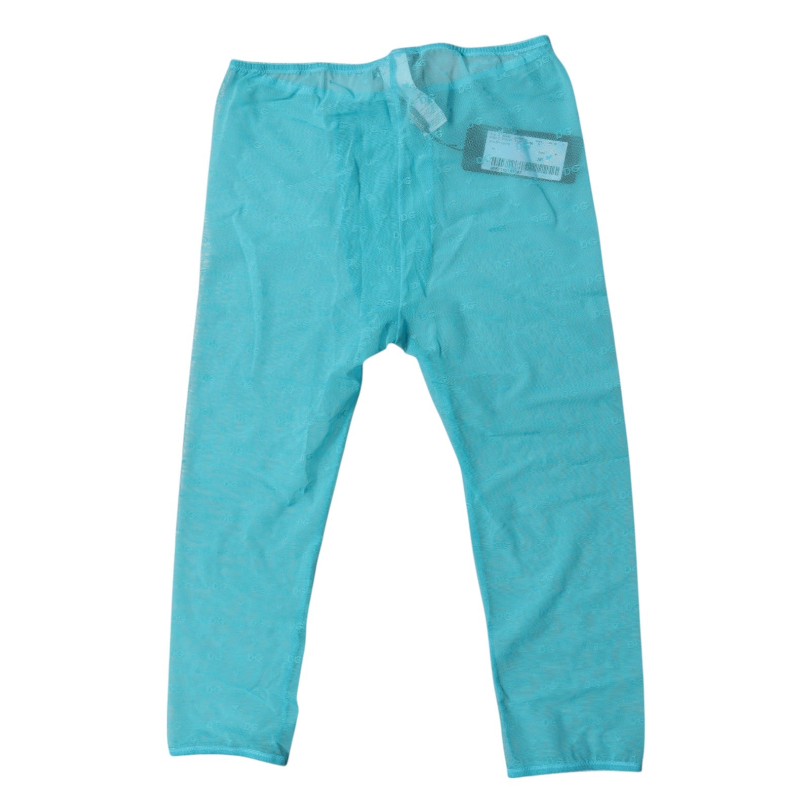 Dolce & Gabbana Blue Logo Lace Lingerie Cropped Tight Underwear | Regal Royce