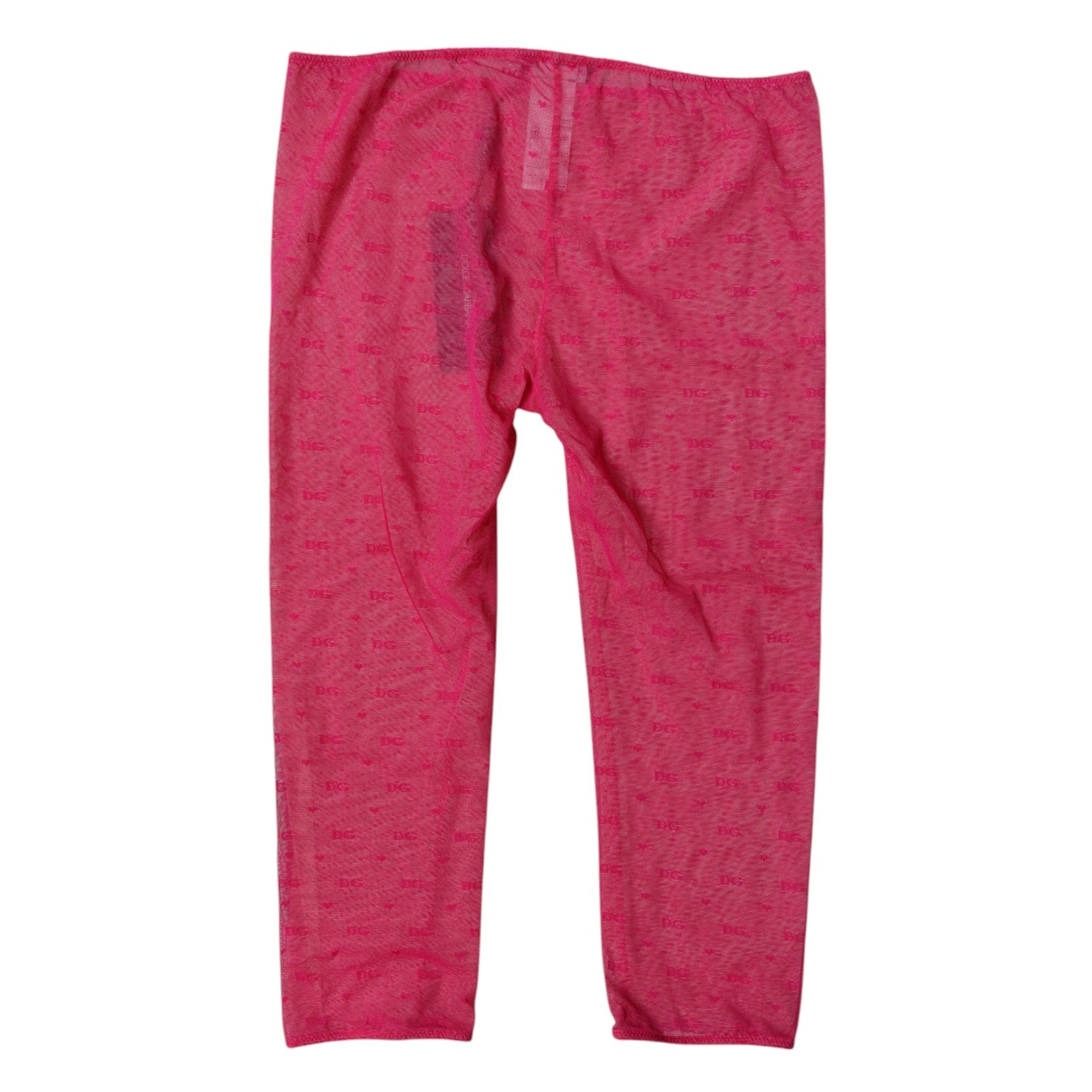 Dolce & Gabbana Fuchsia Logo Lace Lingerie Cropped Tight Underwear | Regal Royce