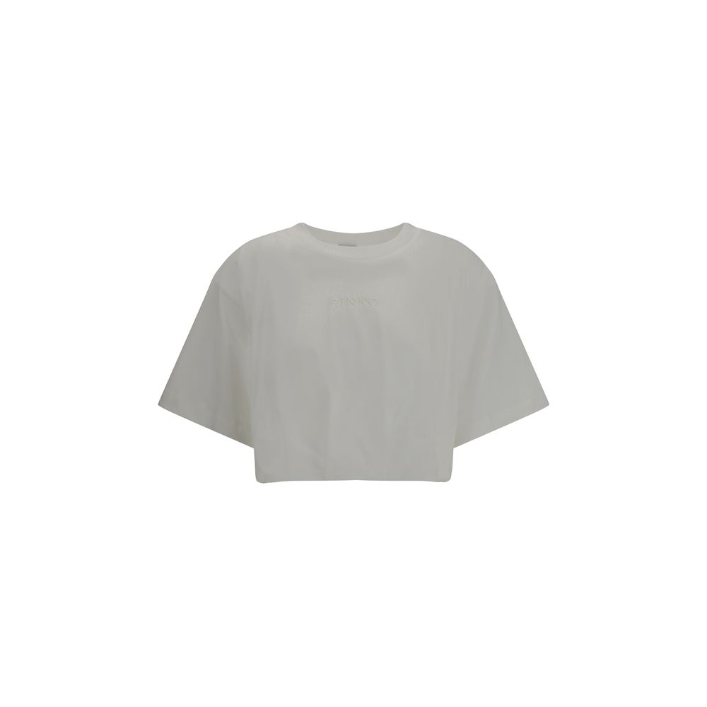 PINKO White Cotton T-Shirt | Regal Royce