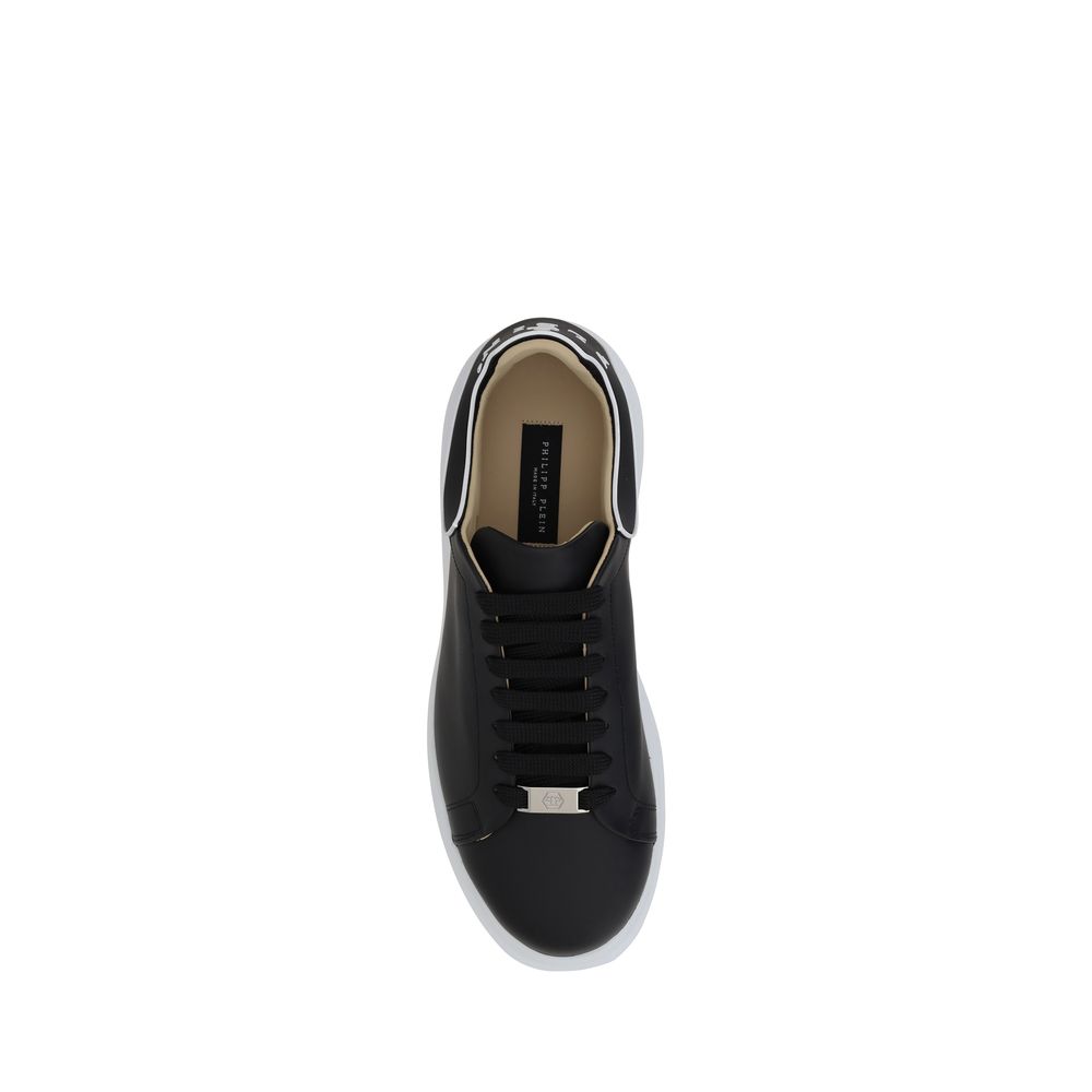 Philipp Plein Black Rubber Low Top Sneakers | Regal Royce