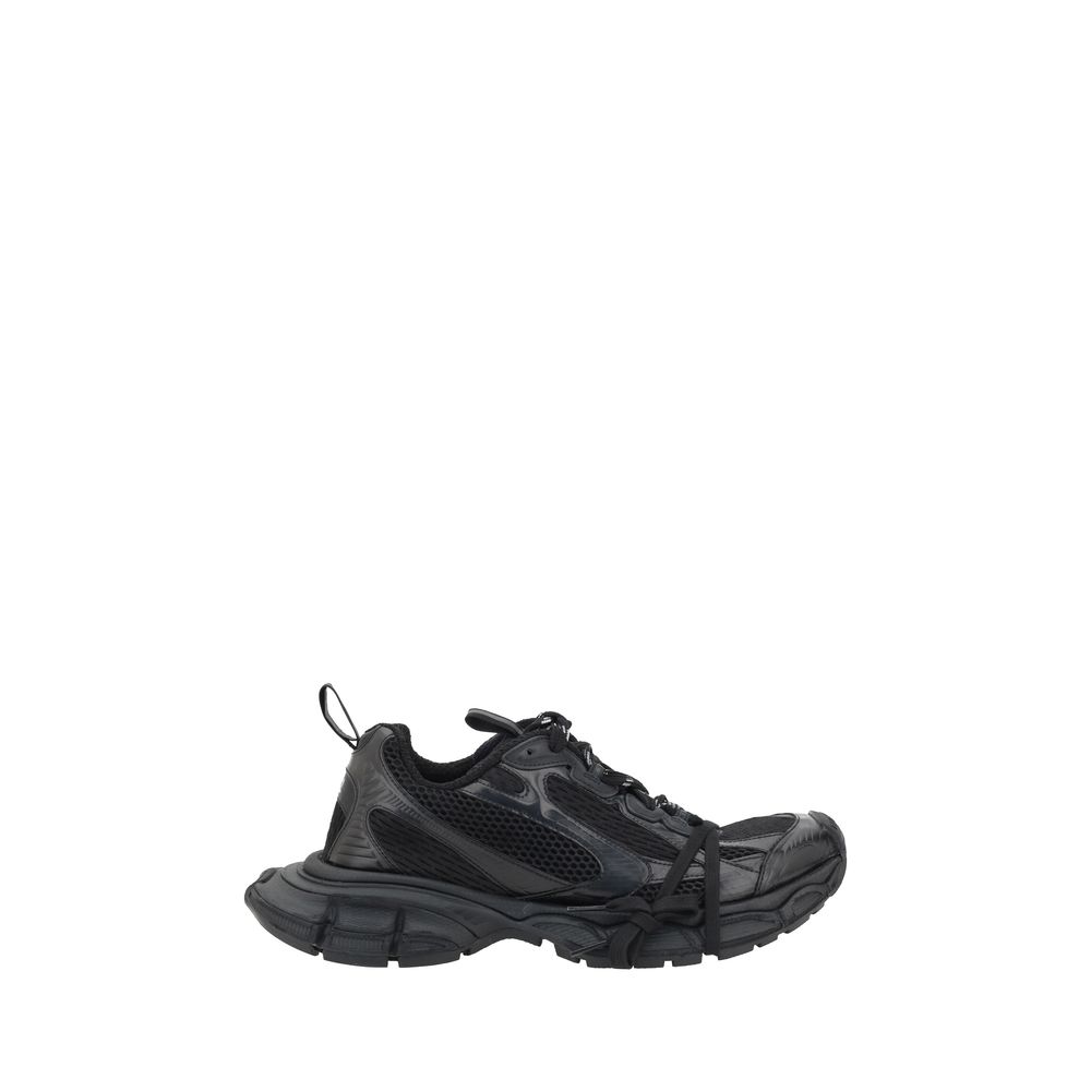 Balenciaga Black Rubber Athletic Sneakers | Regal Royce