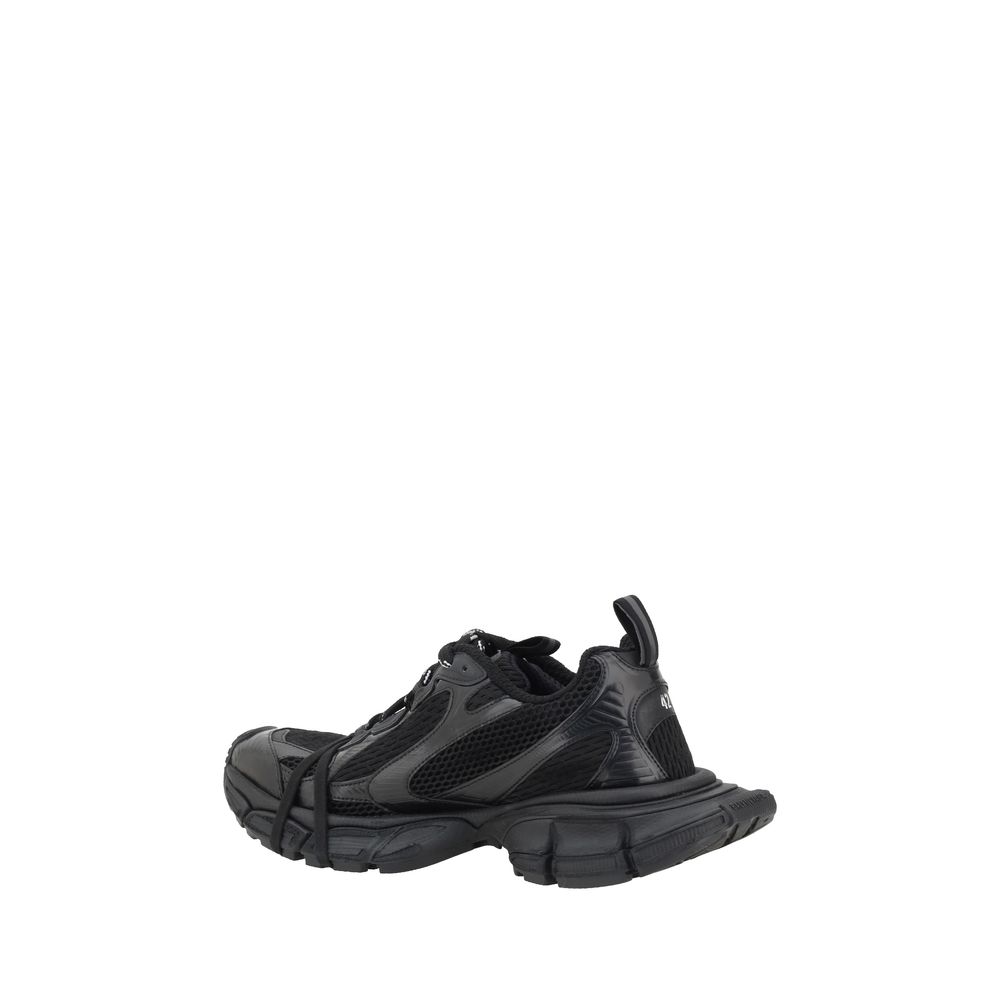 Balenciaga Black Rubber Athletic Sneakers | Regal Royce