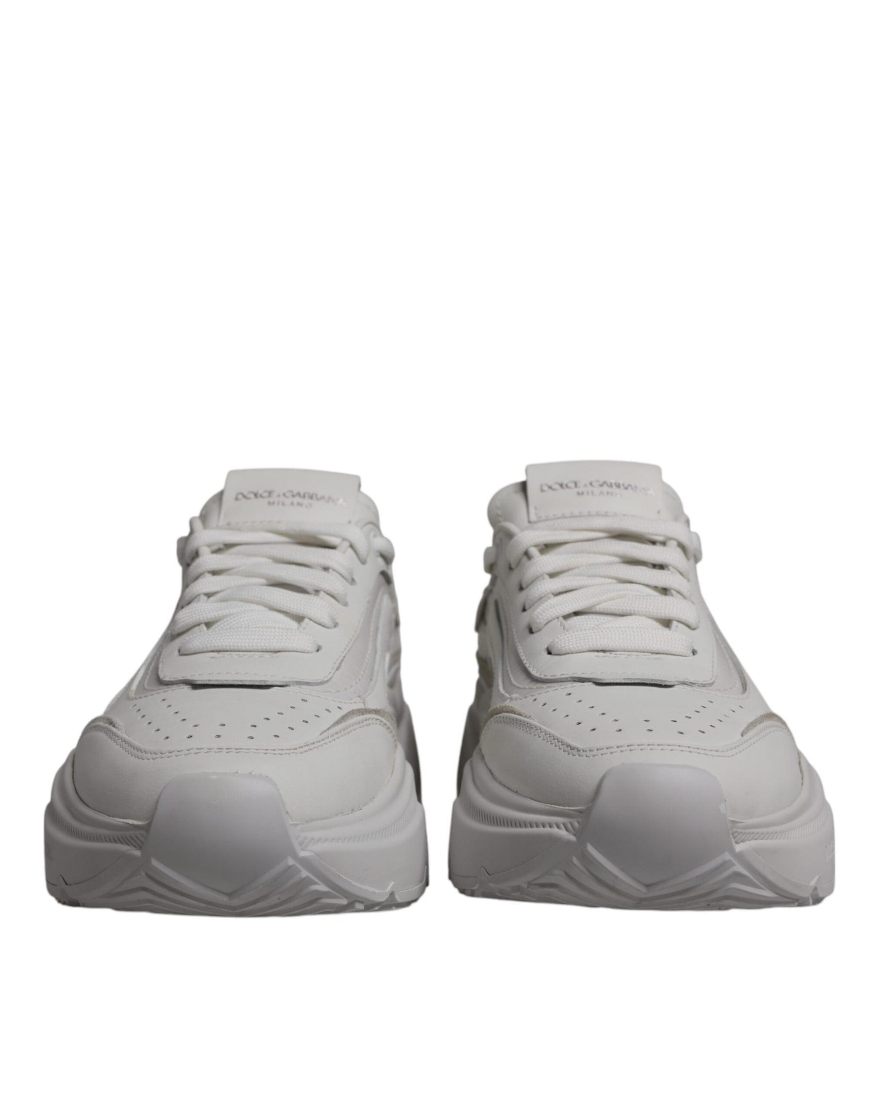Dolce & Gabbana White Daymaster Low Top Sneakers Shoes | Regal Royce