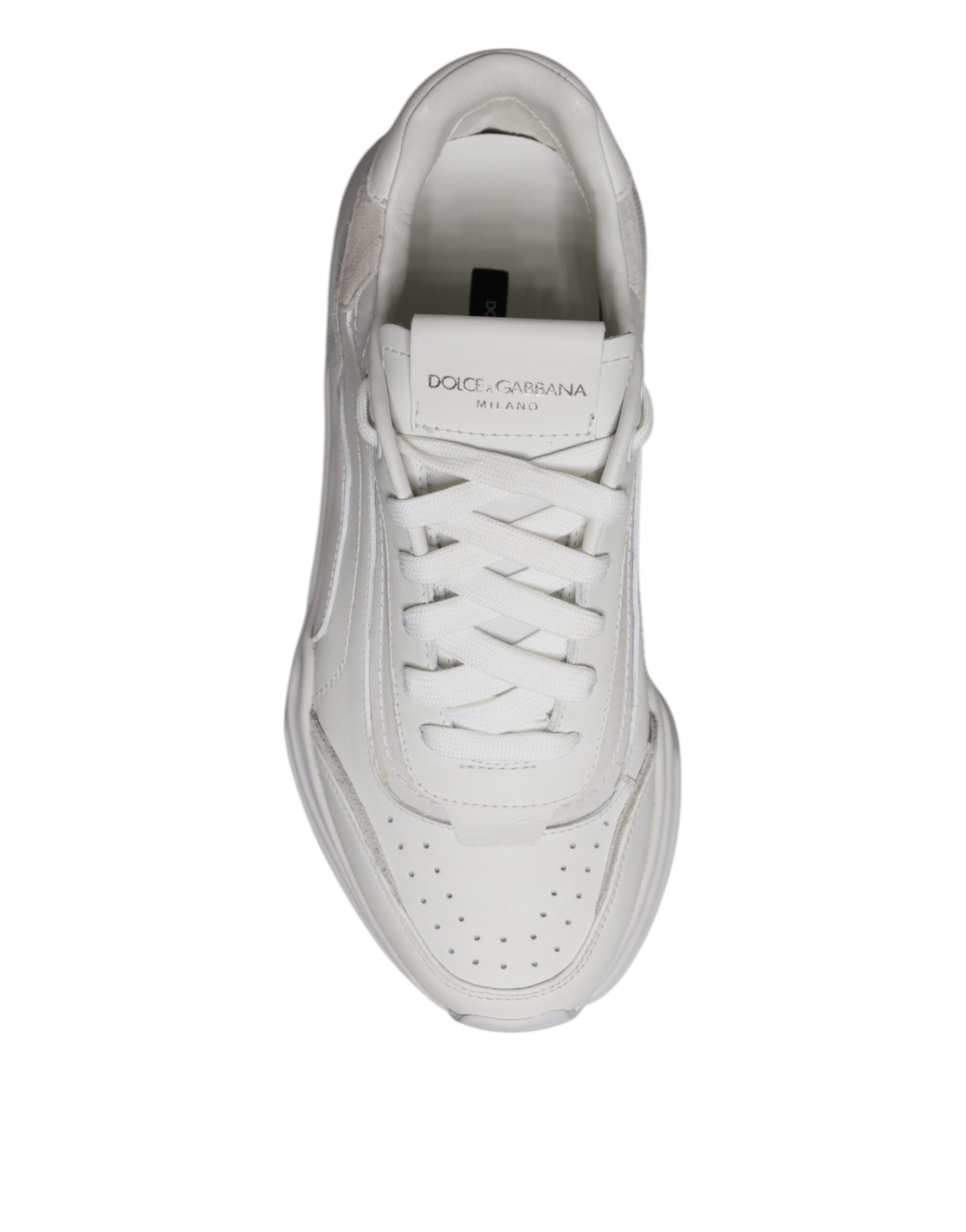 Dolce & Gabbana White Daymaster Low Top Sneakers Shoes | Regal Royce