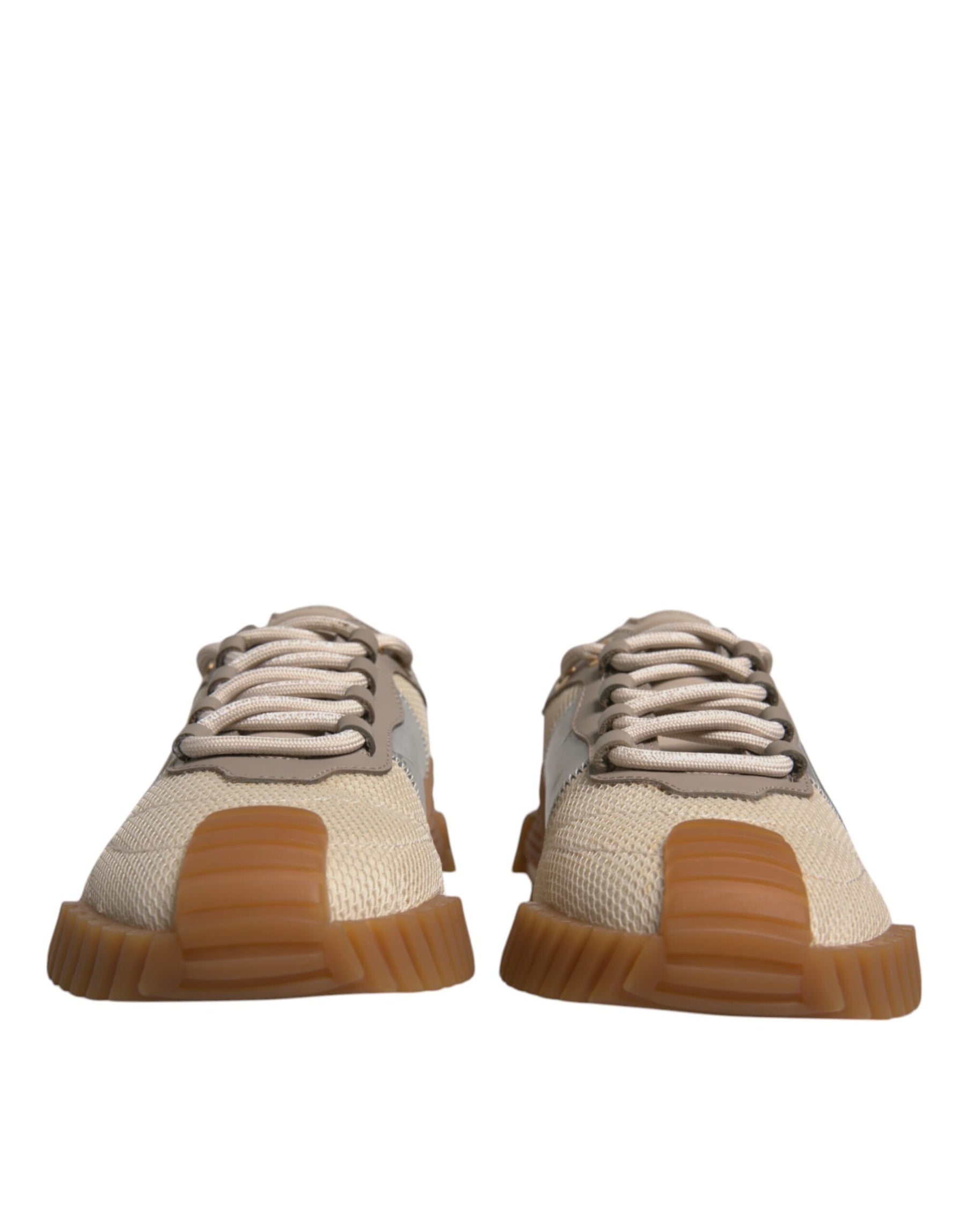 Dolce & Gabbana Multicolor Lace Up Low Top NS1 Sneakers Shoes | Regal Royce