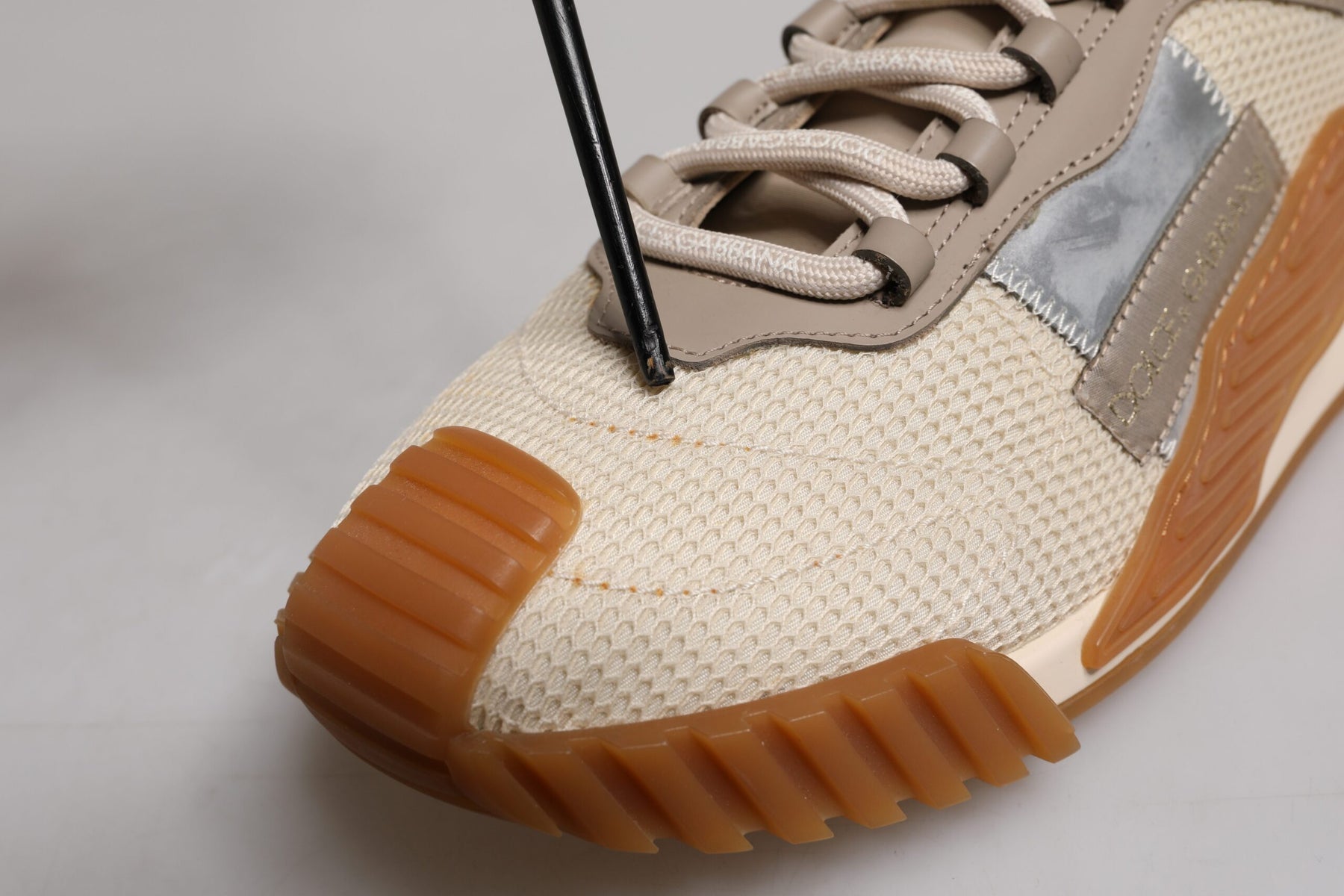 Dolce & Gabbana Multicolor Lace Up Low Top NS1 Sneakers Shoes | Regal Royce