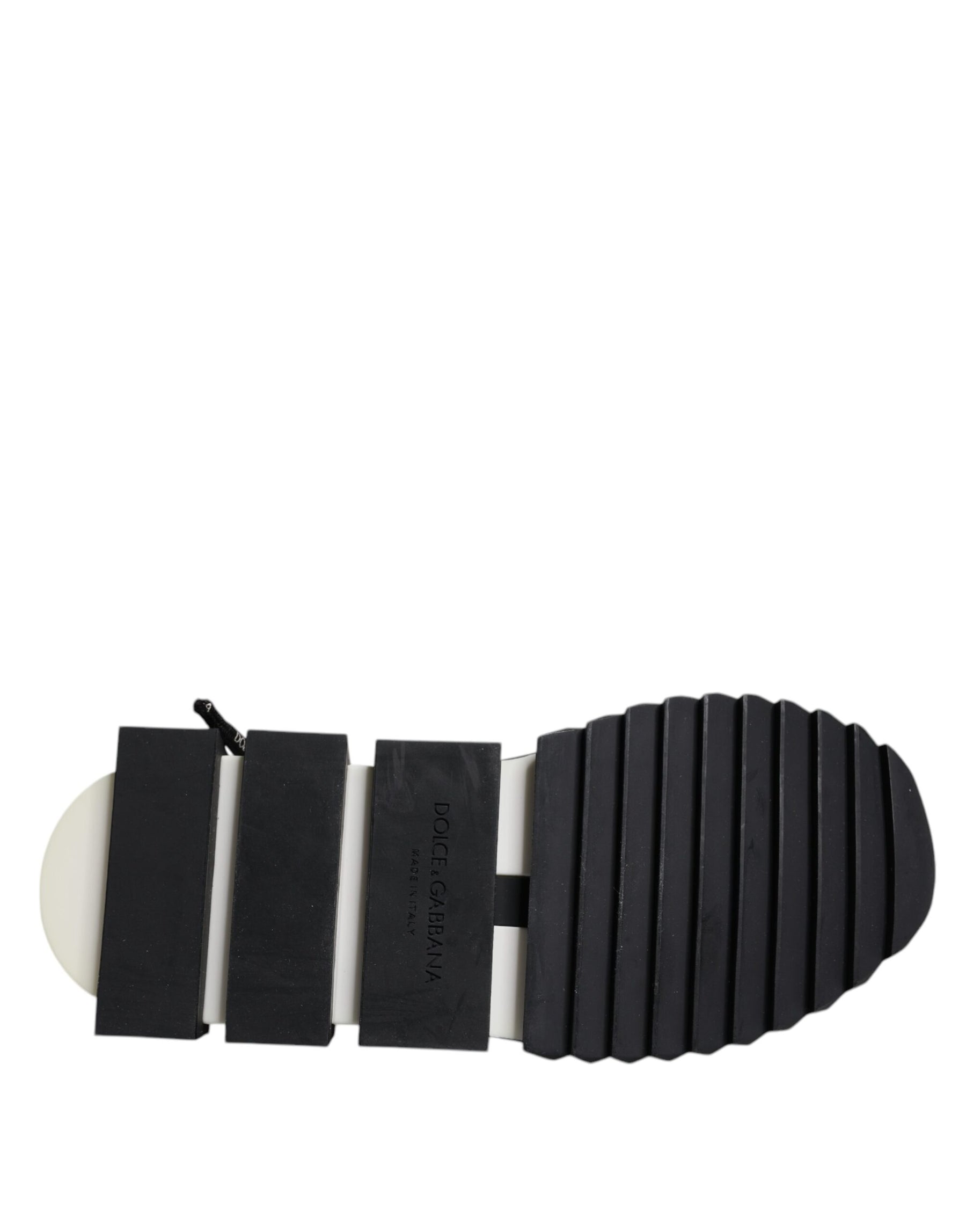 Dolce & Gabbana Black Mesh Sorrento Trekking Sneakers Shoes | Regal Royce