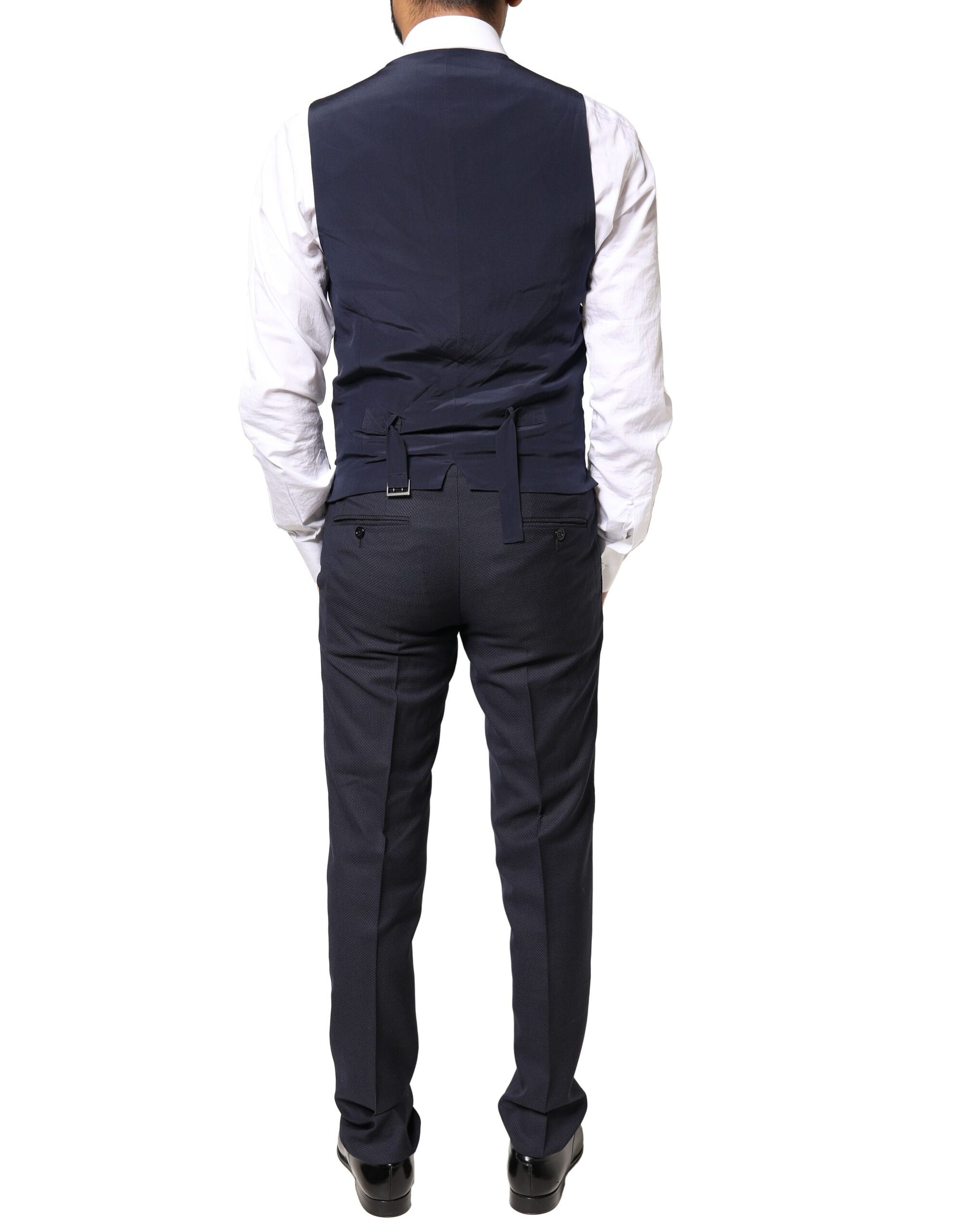 Dolce & Gabbana Black Fantasy MARTINI 3 Piece Formal Suit | Regal Royce