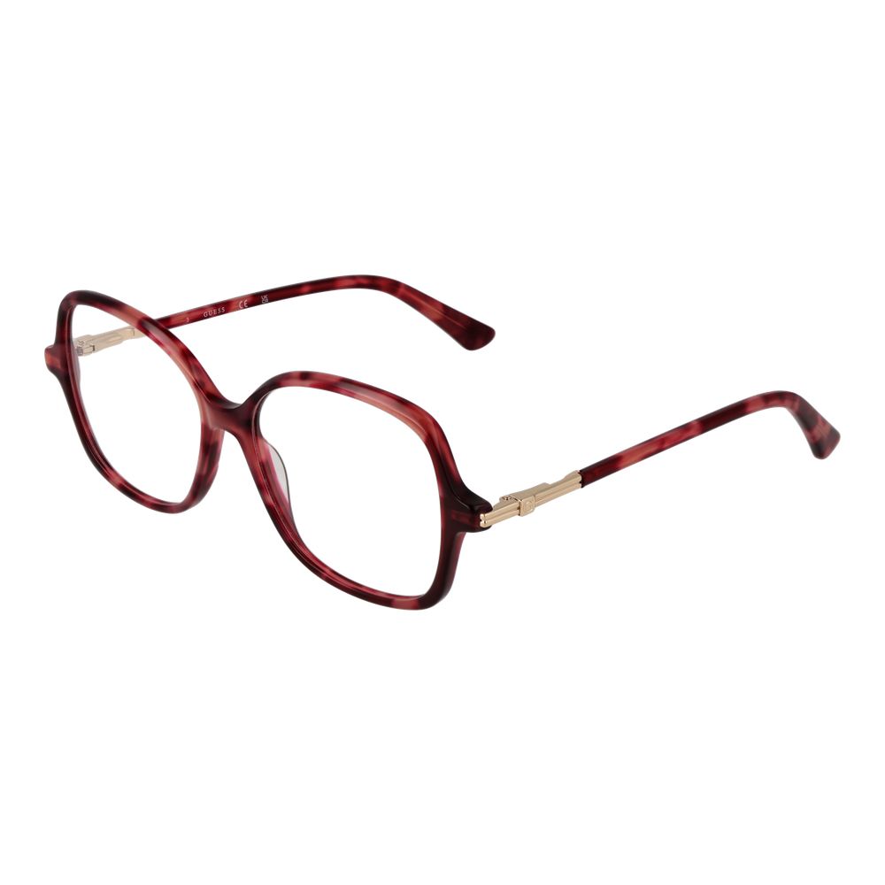 Guess Burgundy Acetate Glasses (Frames) | Regal Royce