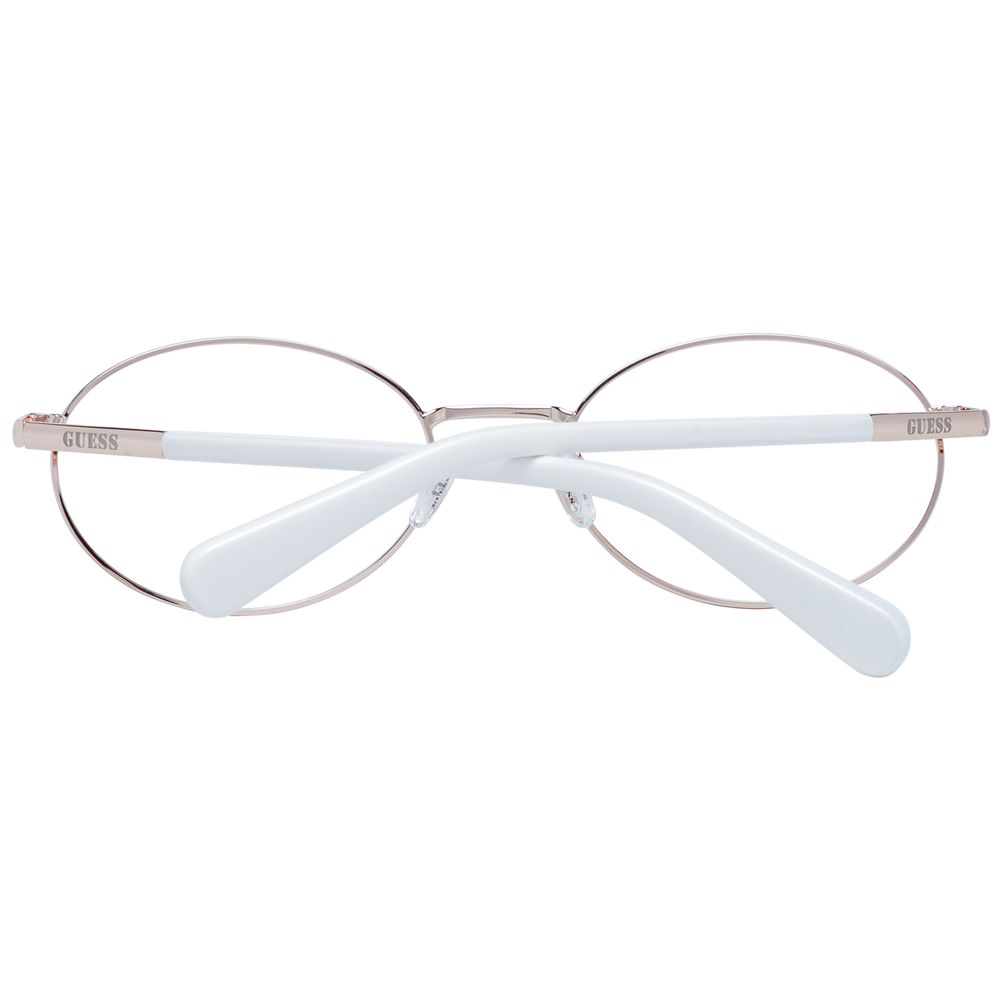 Guess White Metal Glasses (Frames) | Regal Royce