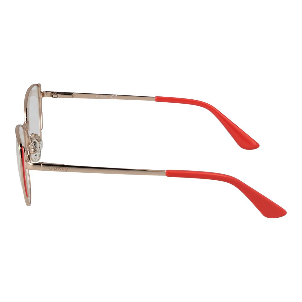 Guess Orange Metal Glasses (Frames) | Regal Royce