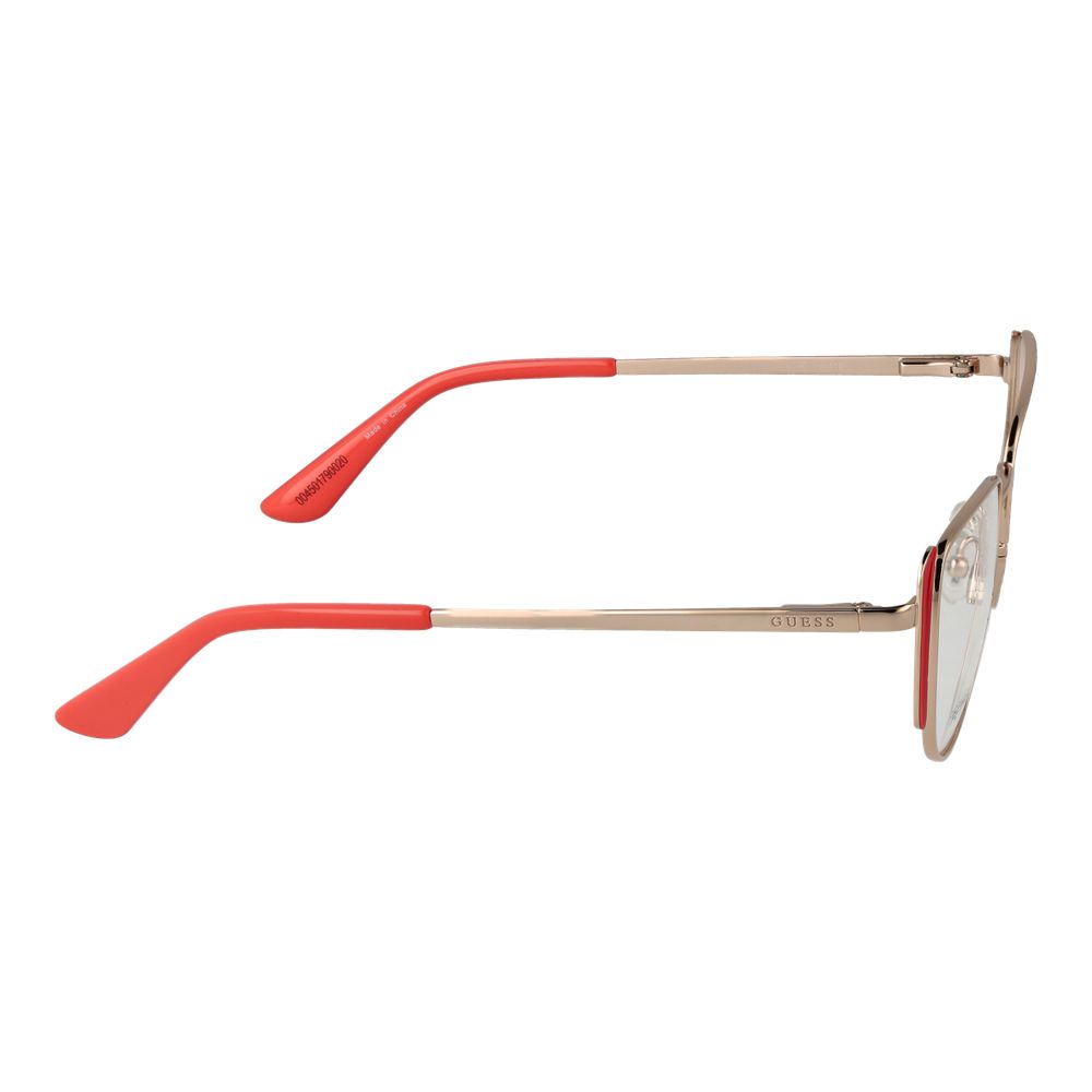 Guess Orange Metal Glasses (Frames) | Regal Royce