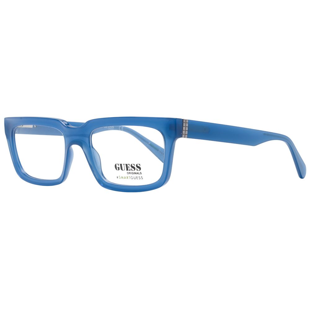 Guess Blue Plastic Glasses (Frames) | Regal Royce