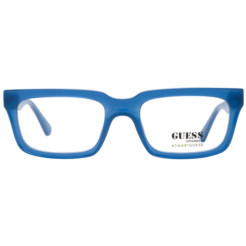 Guess Blue Plastic Glasses (Frames) | Regal Royce