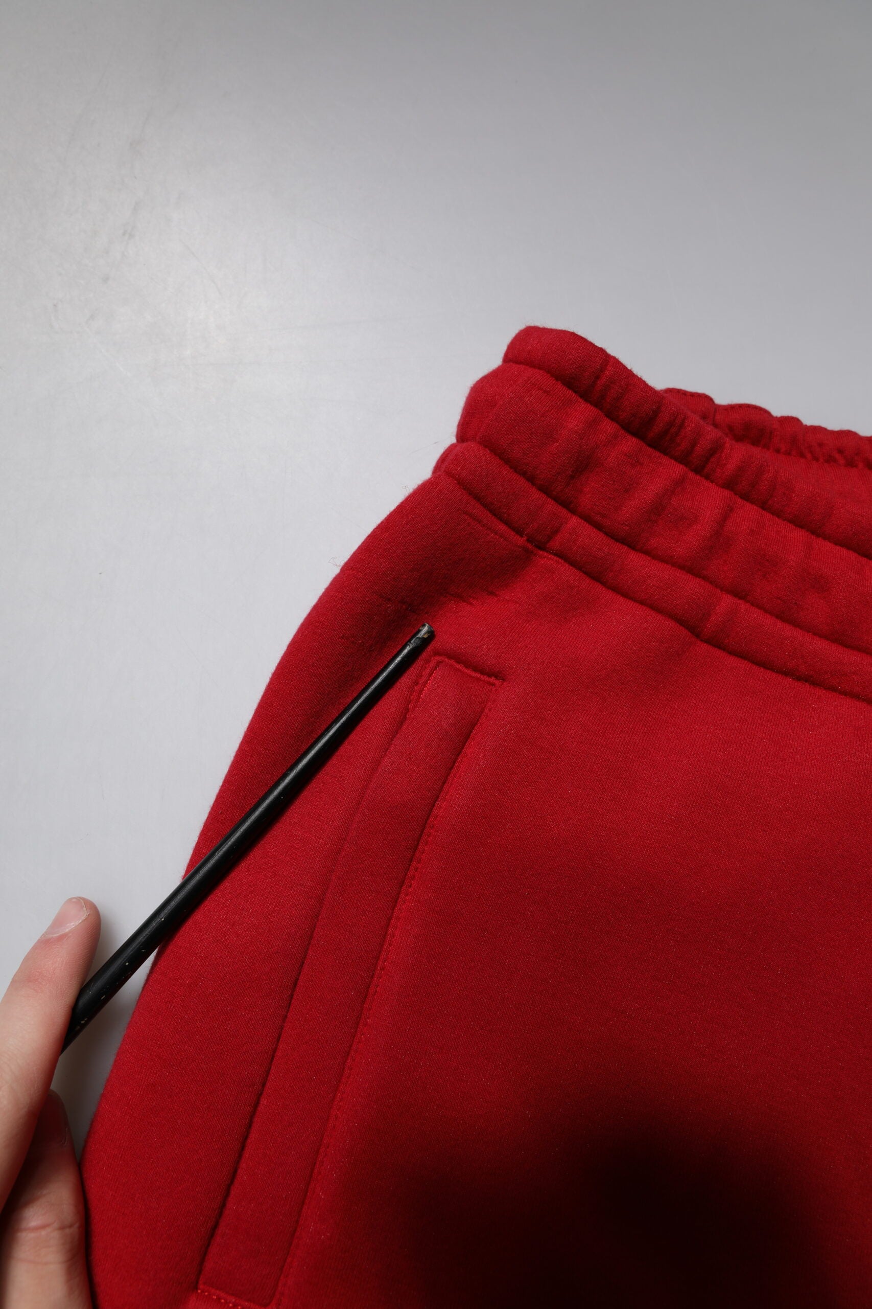 Dolce & Gabbana Red DG Logo Cotton Jogger Men Sweatpants Pants | Regal Royce