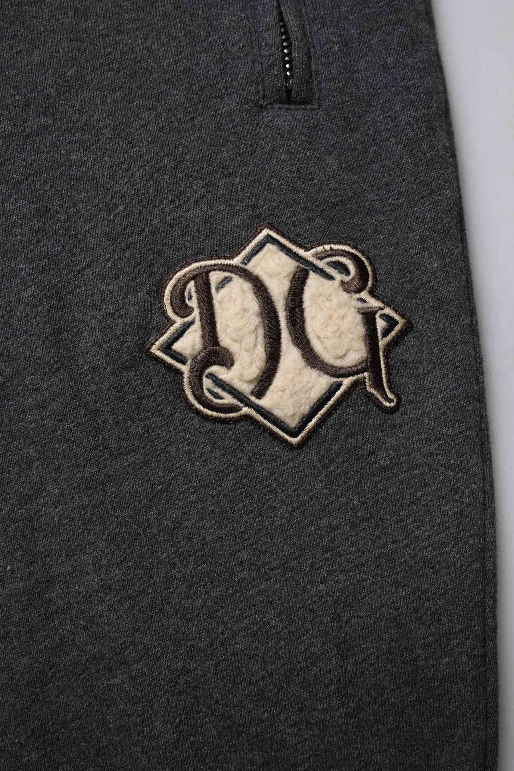 Dolce & Gabbana Dark Gray Logo Cotton Jogger Sweatpants Pants | Regal Royce