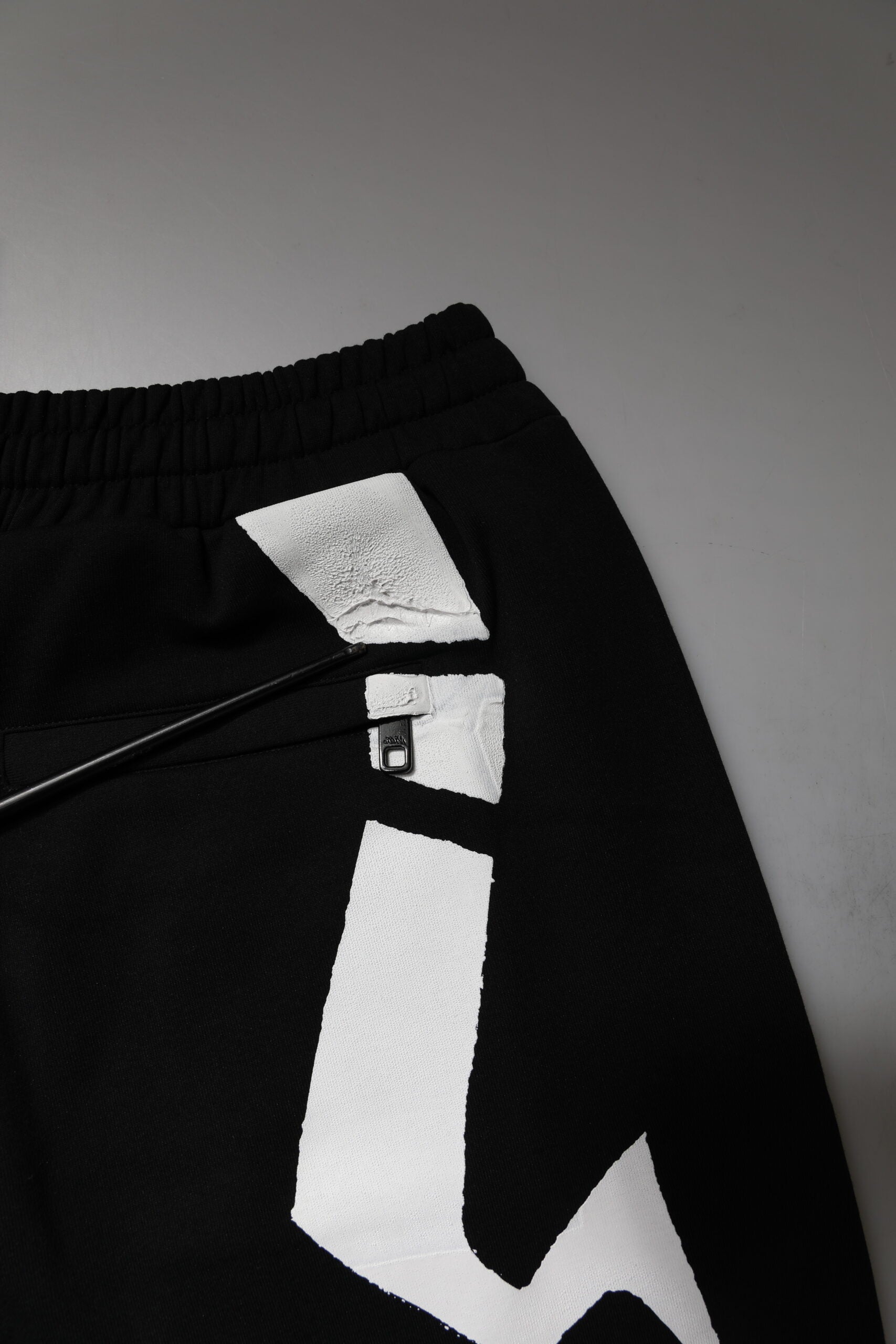 Dolce & Gabbana Black Logo Cotton Jogger Sweatpants Pants | Regal Royce