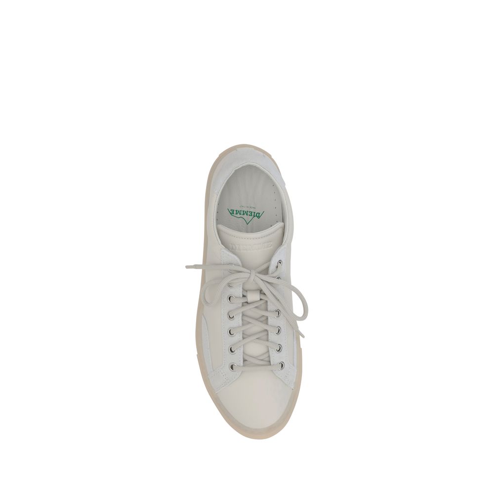 Diemme White Calf Leather Bos Taurus Low Top Sneakers | Regal Royce