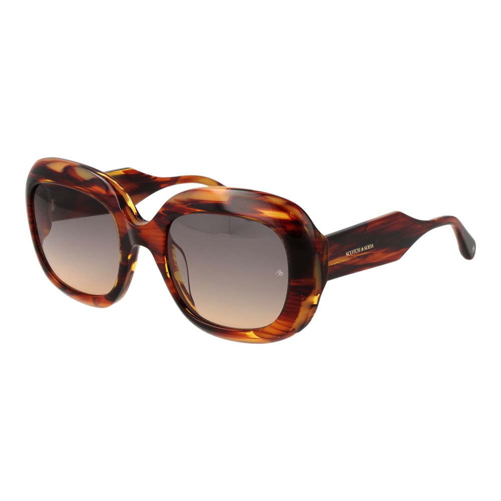 Scotch & Soda Brown Acetate Sunglasses | Regal Royce