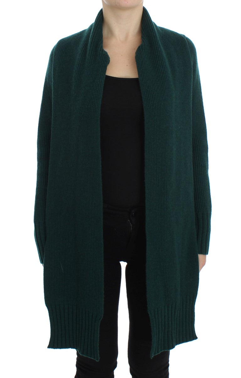 Dolce & Gabbana Green Knitted Cashmere Cardigan | Regal Royce