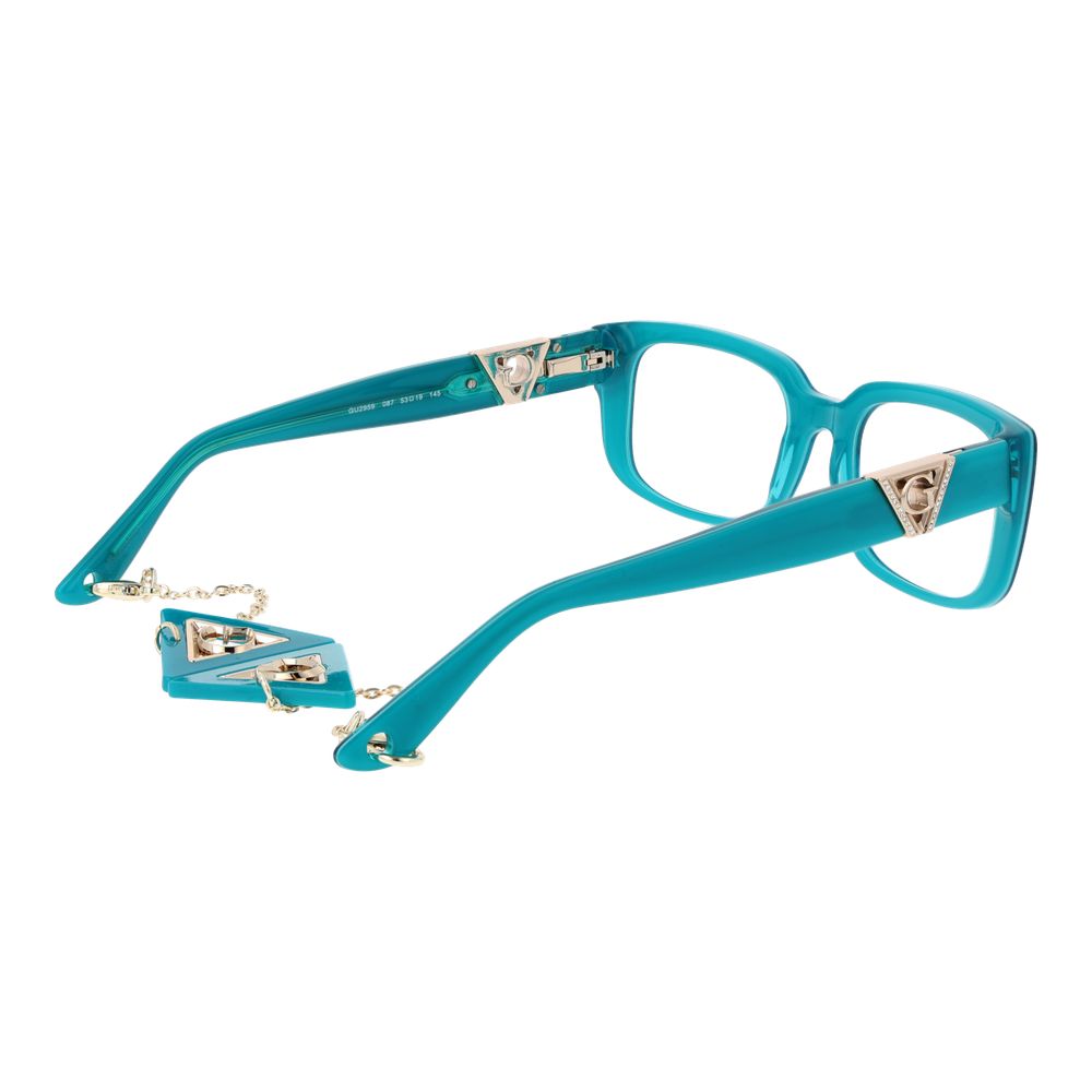 Guess Turquoise Acetate Glasses (Frames) | Regal Royce