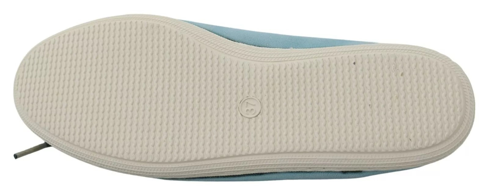 Pantofola D'Oro Sky Blue Suede Lace Bow Loafers Ballet Flat Shoes | Regal Royce