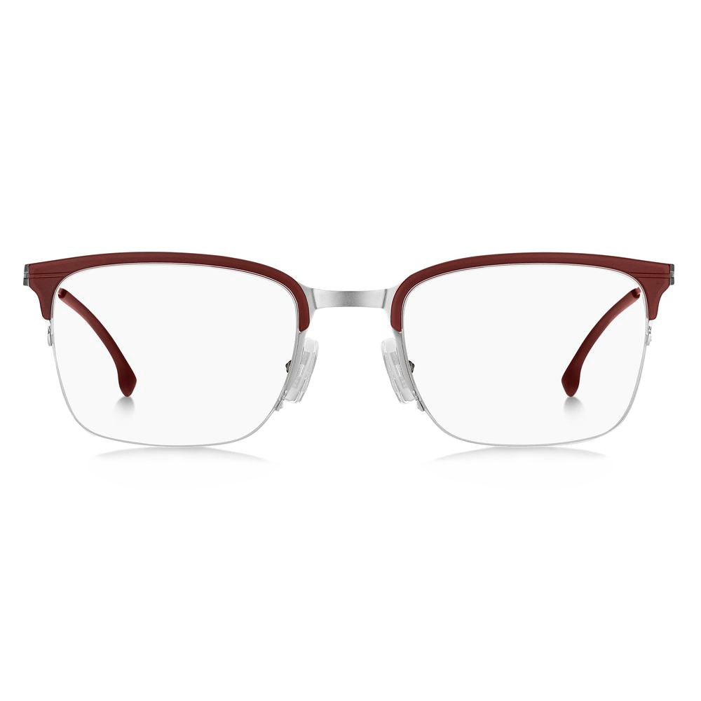 Hugo Boss Burgundy Metal Glasses (Frames) | Regal Royce