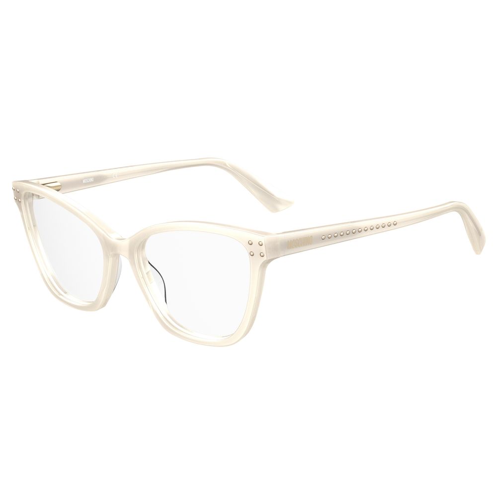 Moschino Cream Acetate Glasses (Frames) | Regal Royce