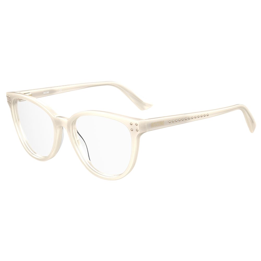 Moschino Cream Acetate Glasses (Frames) | Regal Royce