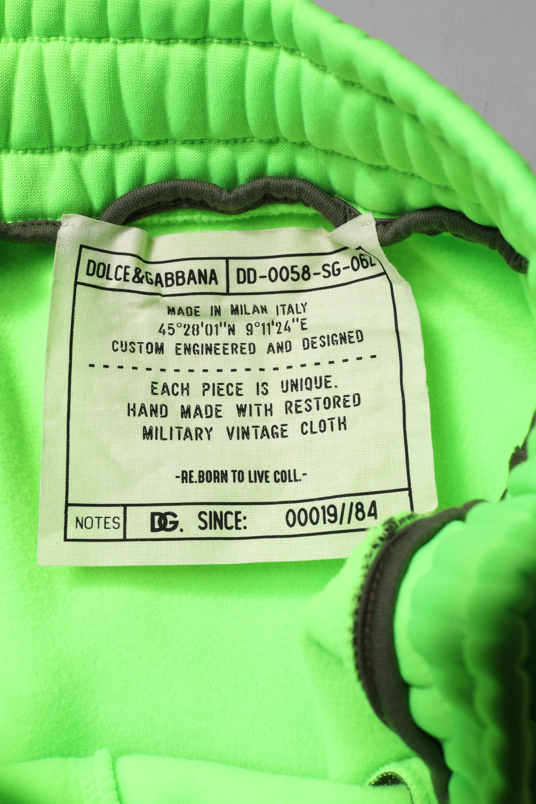 Dolce & Gabbana Green Patchwork Cargo Bermuda Shorts | Regal Royce