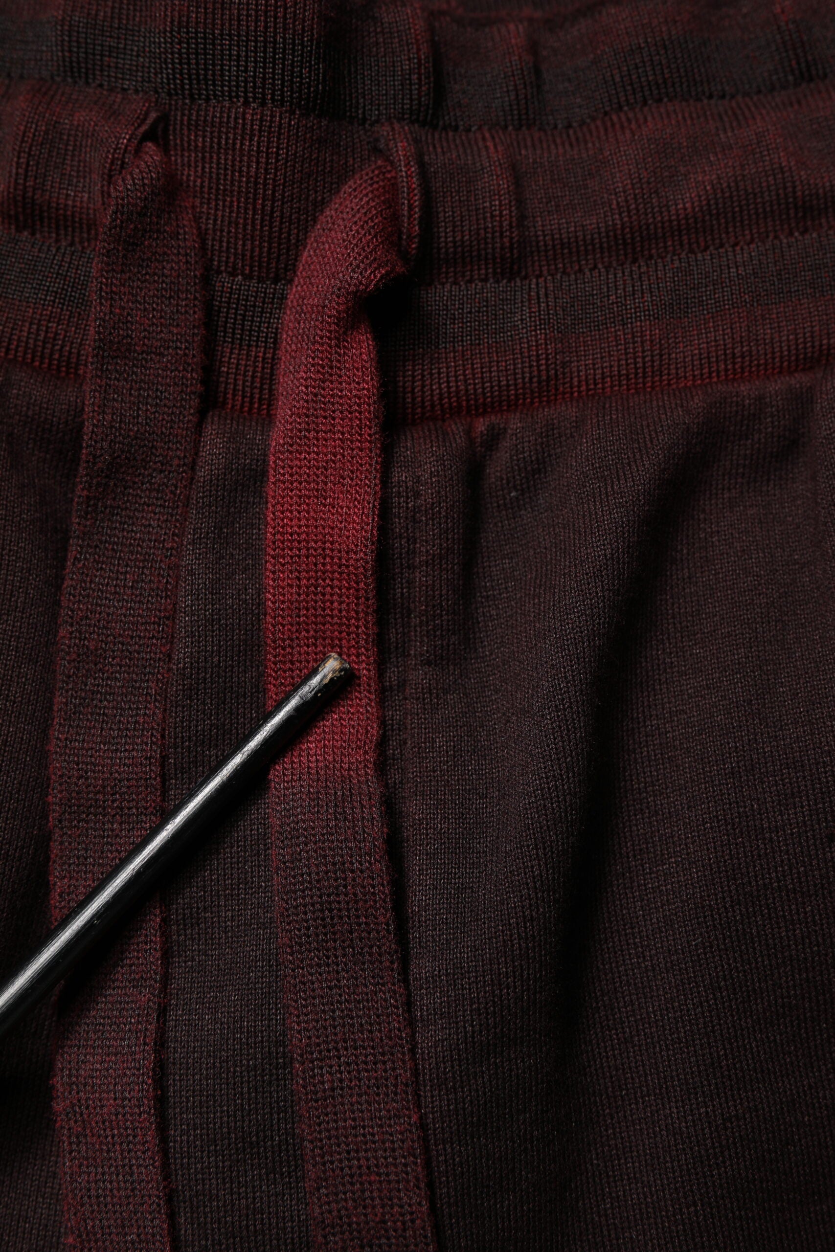 Dolce & Gabbana Bordeaux Cotton Bermuda Sweatshorts Shorts | Regal Royce