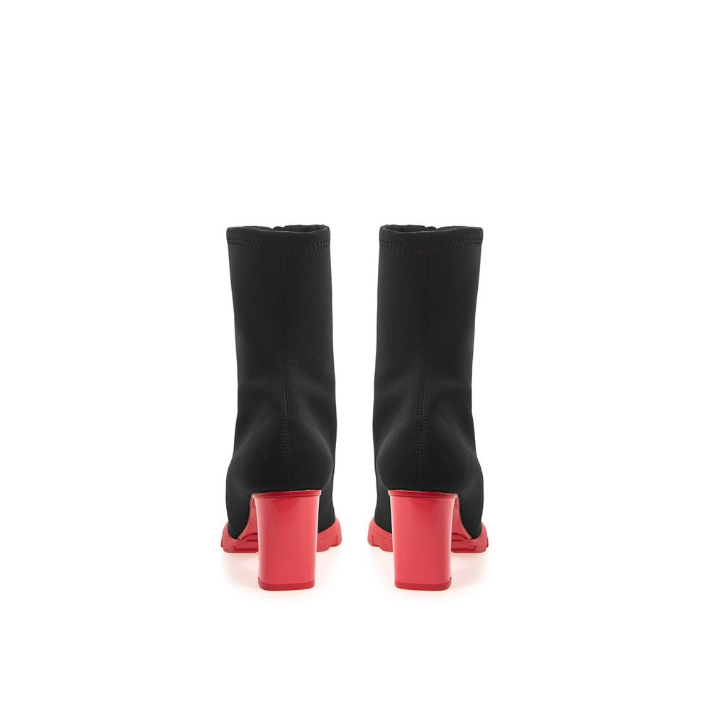 Alexander McQueen Black Neoprene Ankle Boots | Regal Royce