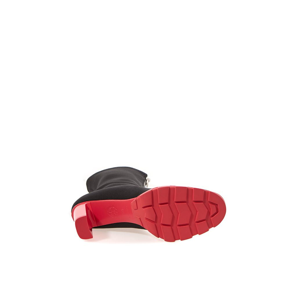 Alexander McQueen Black Neoprene Ankle Boots | Regal Royce