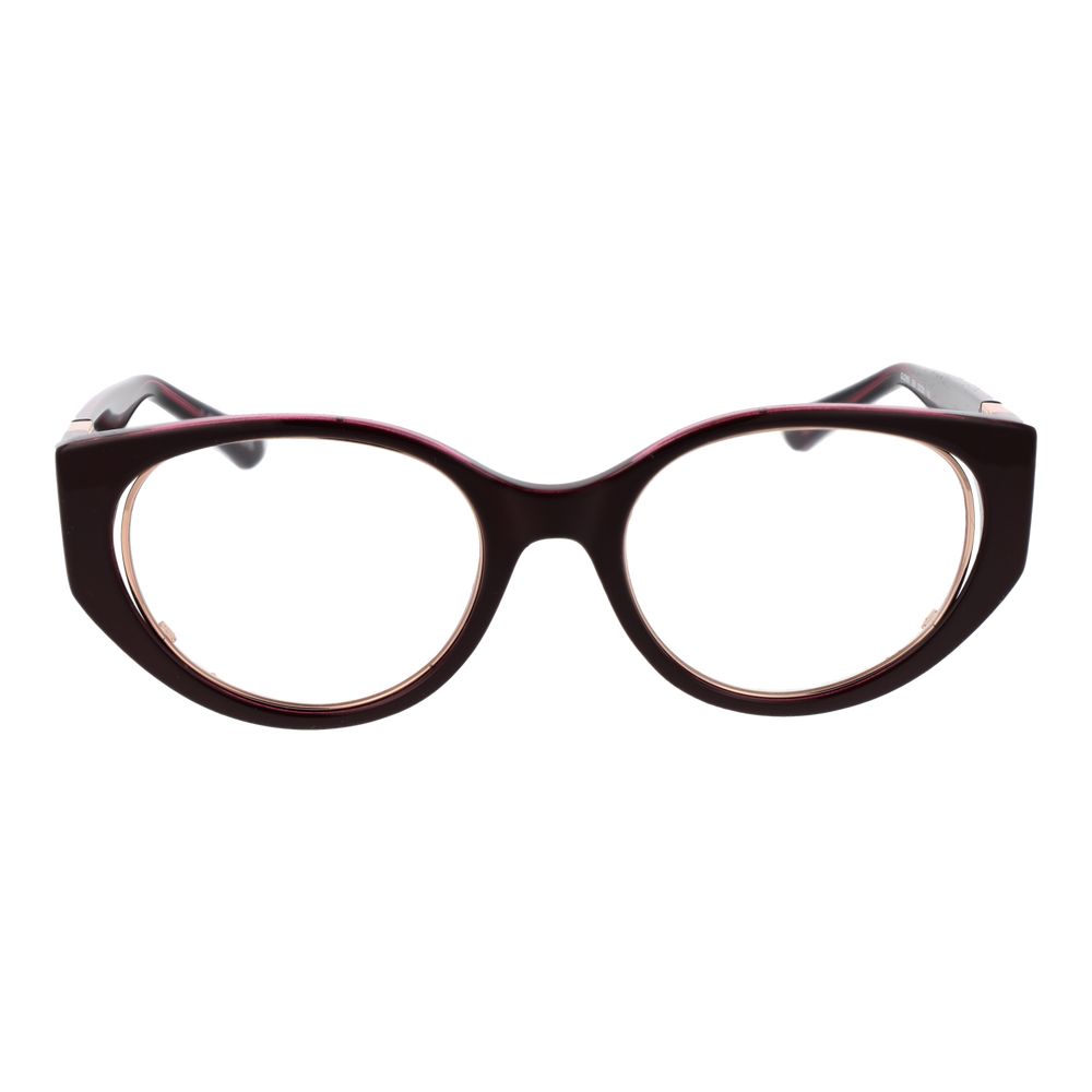 Guess Burgundy Plastic Glasses (Frames) | Regal Royce