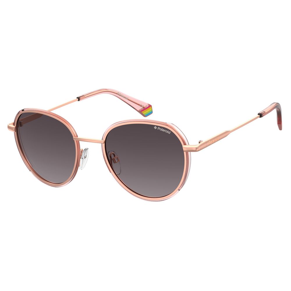 Polaroid Rose Gold Metal Sunglasses | Regal Royce