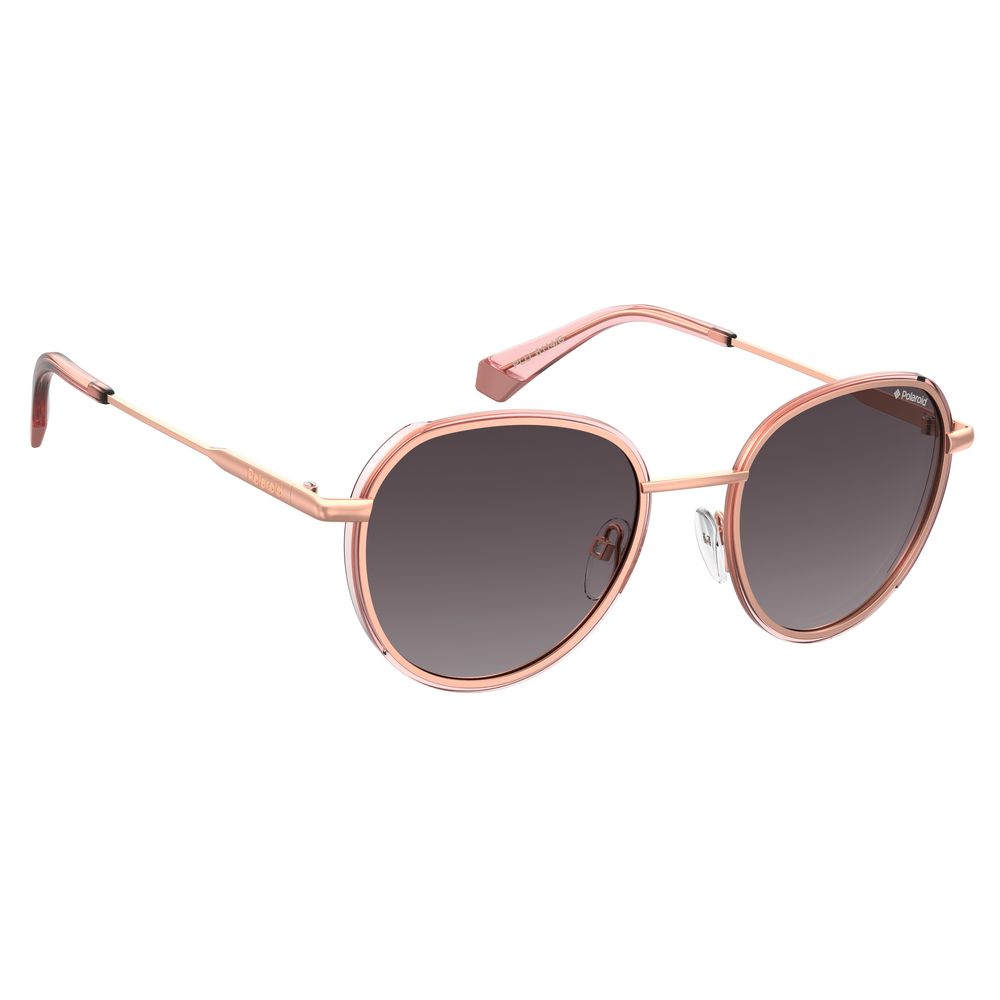 Polaroid Rose Gold Metal Sunglasses | Regal Royce