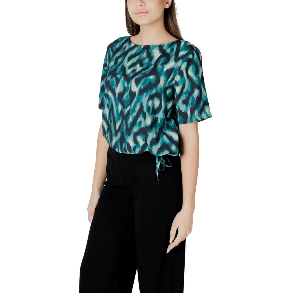 Street One Green Viscose Blouse | Regal Royce