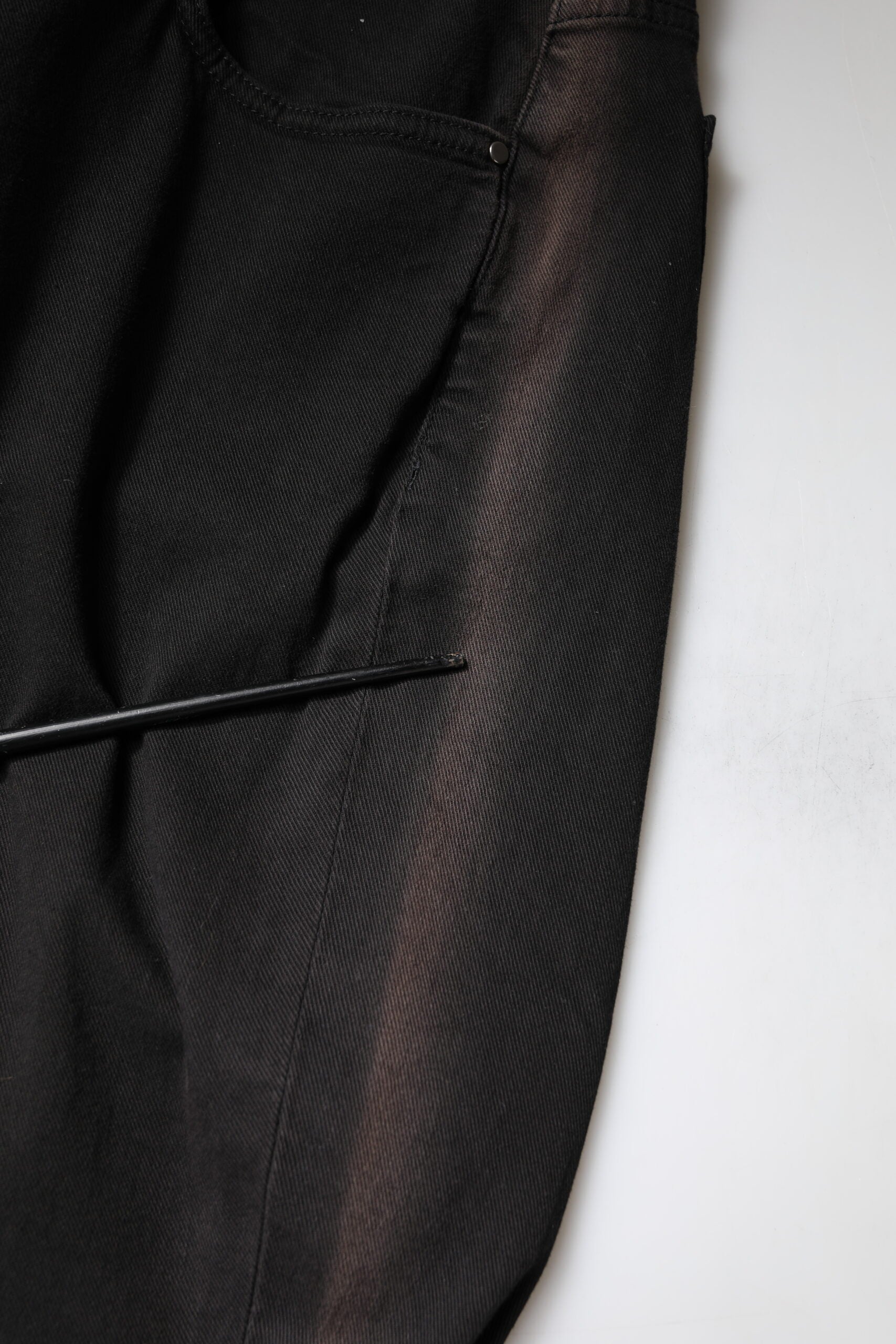 Dolce & Gabbana Black Cotton High Waist Skinny Denim Jeans | Regal Royce