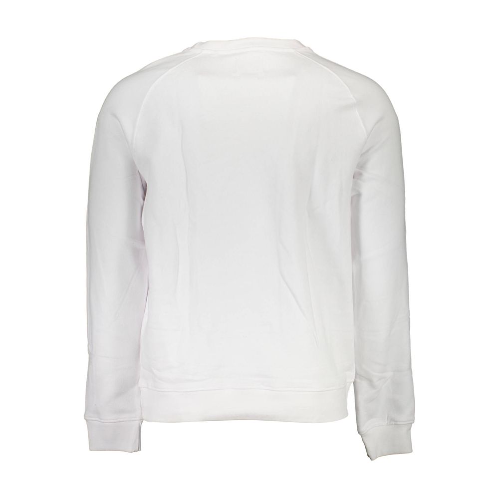 Guess Jeans White Cotton Sweatshirt