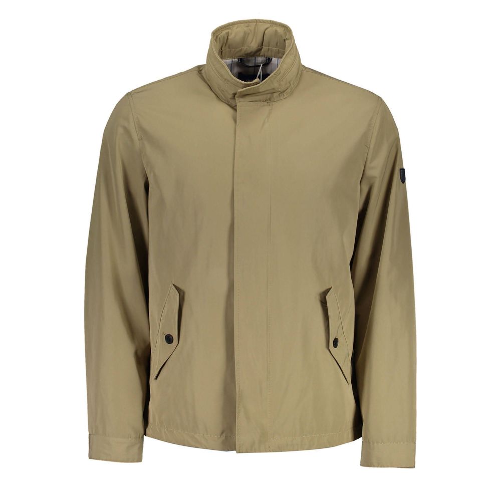 Gant Beige Polyester Men's Jacket | Regal Royce
