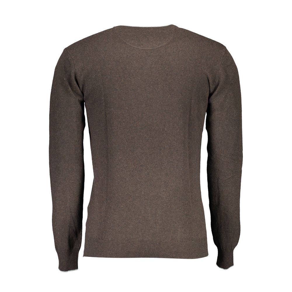U.S. POLO ASSN. Marrone Wool Men's Sweater | Regal Royce
