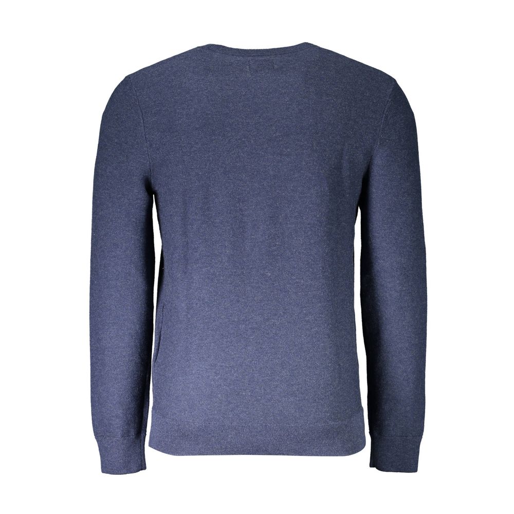 Dockers Blue Cotton Men Sweater | Regal Royce