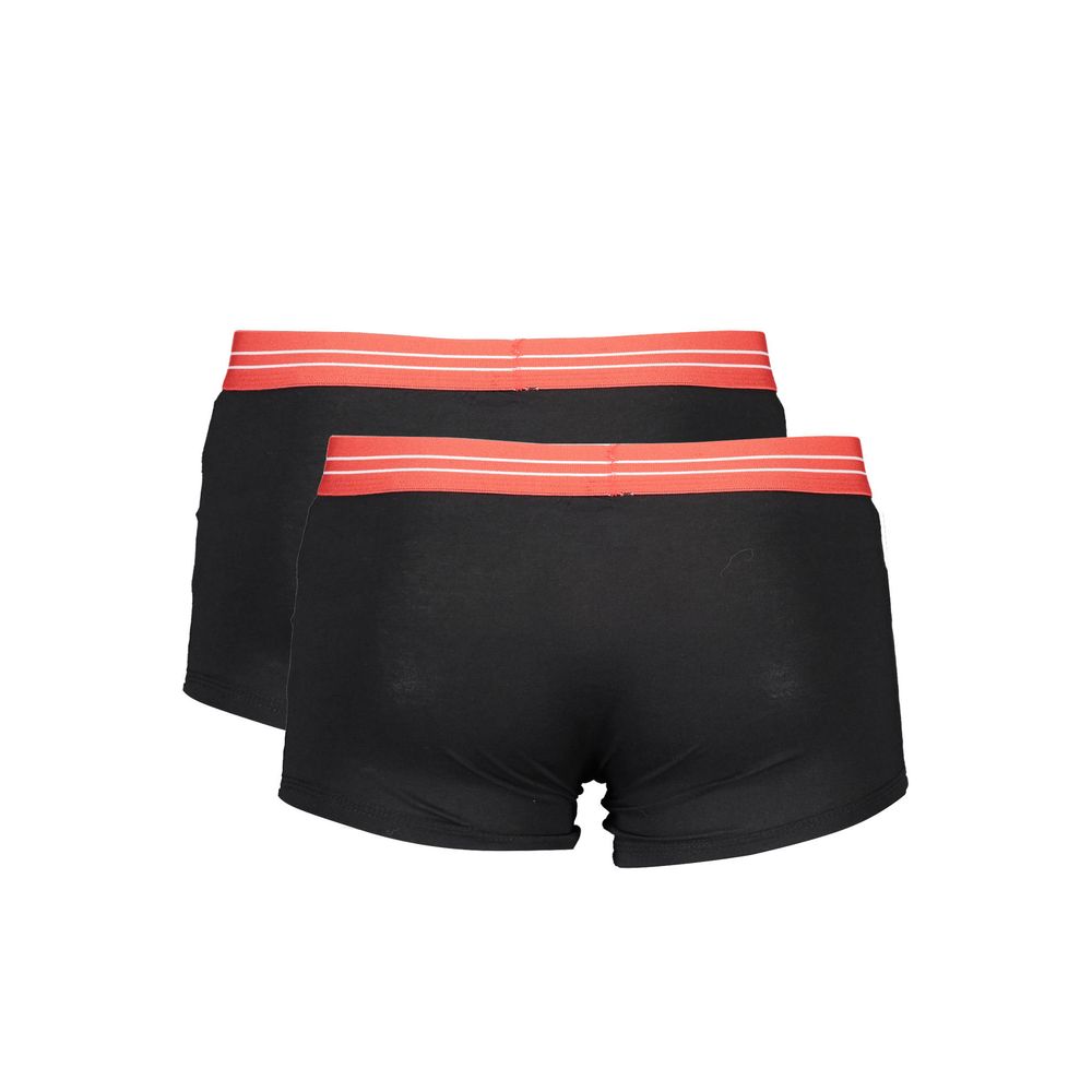 North Sails Black Cotton Men Boxer Shorts | Regal Royce