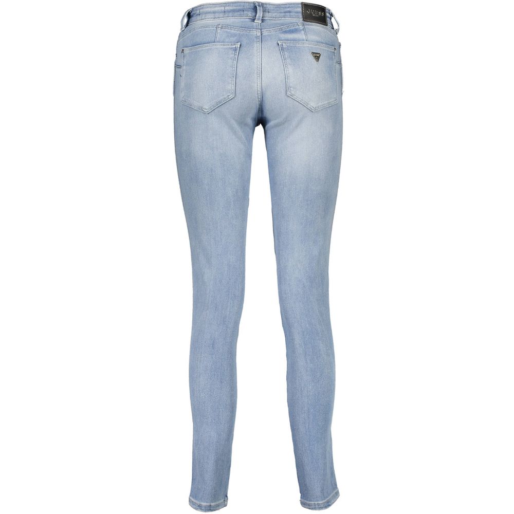 Guess Jeans Azzurro Cotton Women Jeans | Regal Royce
