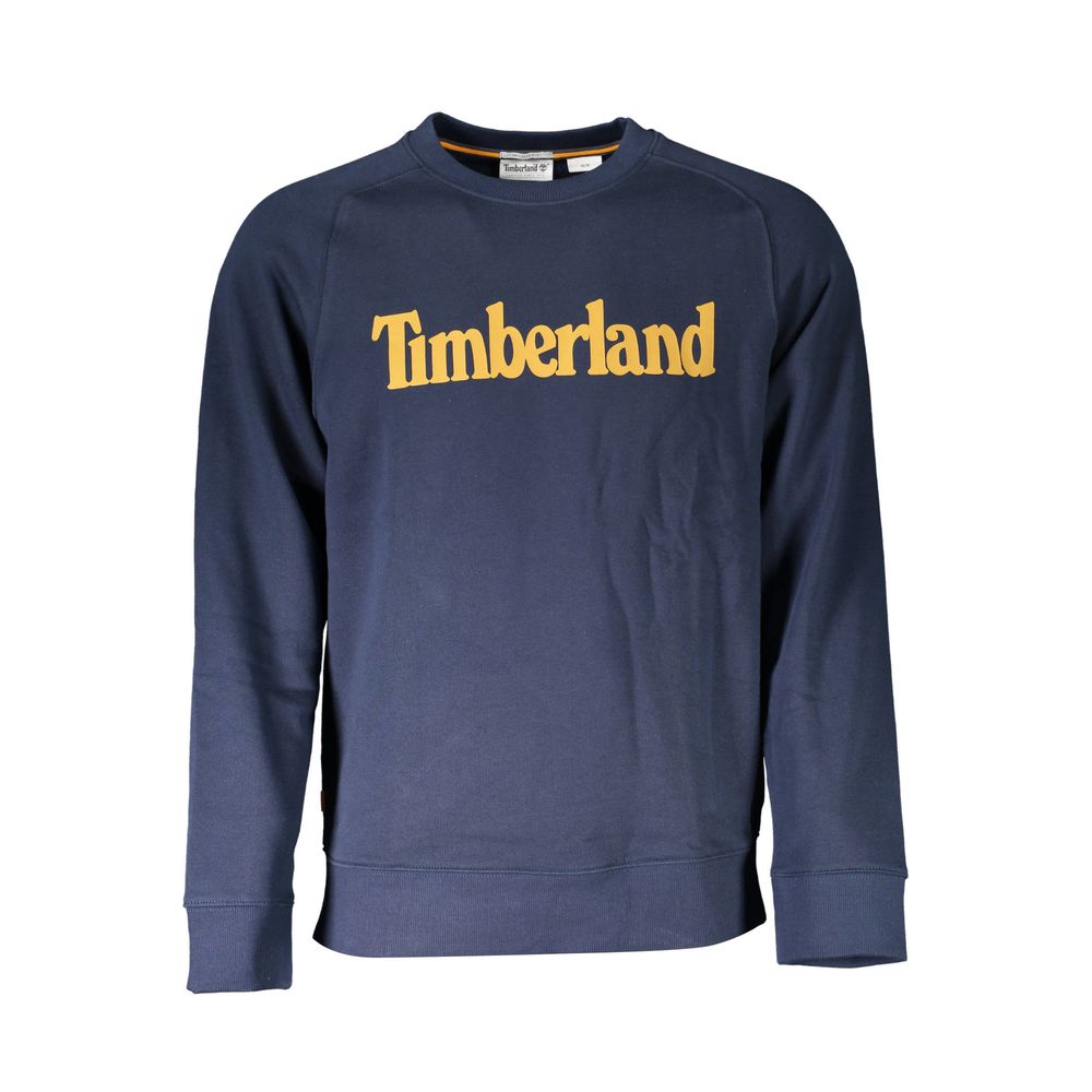 Timberland Blue Cotton Sweatshirt