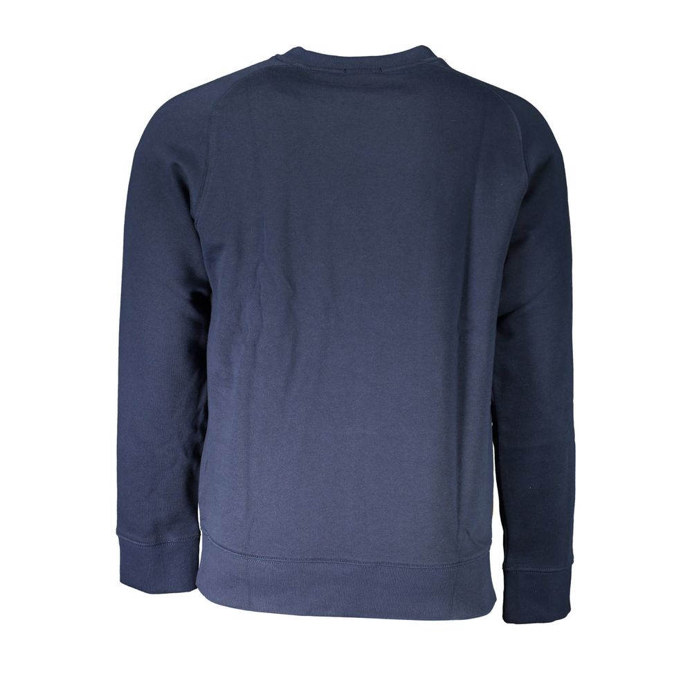Timberland Blue Cotton Sweatshirt