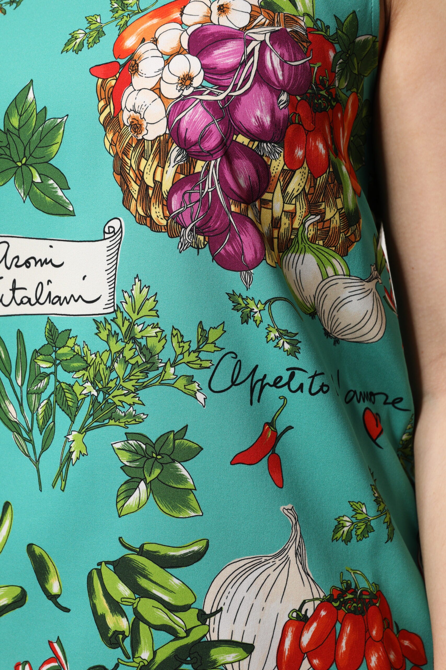 Dolce & Gabbana Multicolor Floral Silk Sleeveless Tank Top | Regal Royce