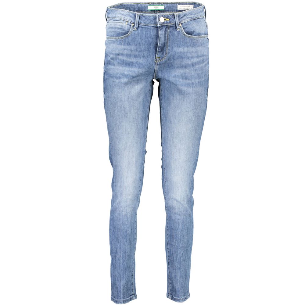 Guess Jeans Blue Cotton Women Jeans | Regal Royce